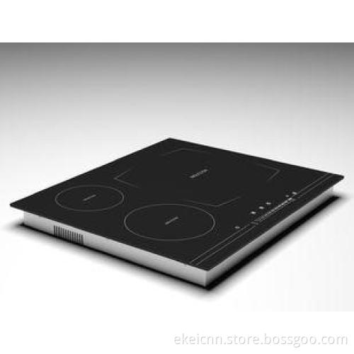 60cm 3 Zone Touch Control Three Burner Induction Cooktop ,